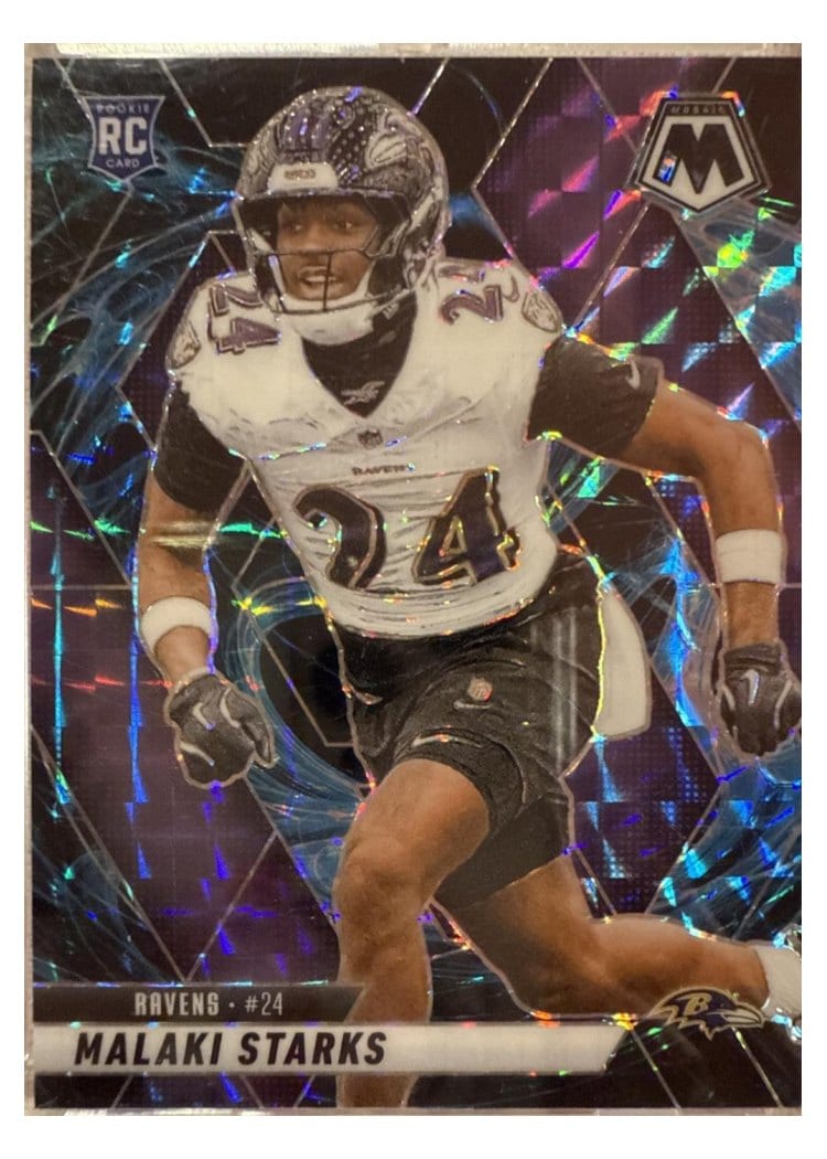 2025 Panini Mosaic Base Set Malaki Starks Genesis #347 card