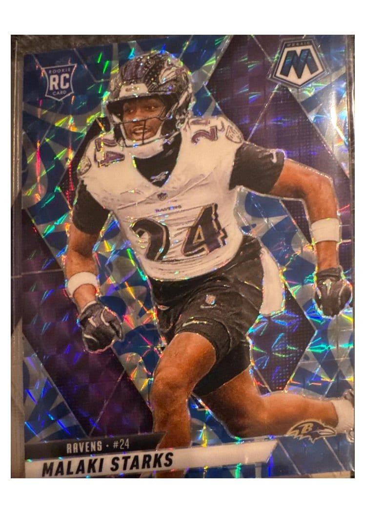 2025 Panini Mosaic Base Set Malaki Starks #347 card