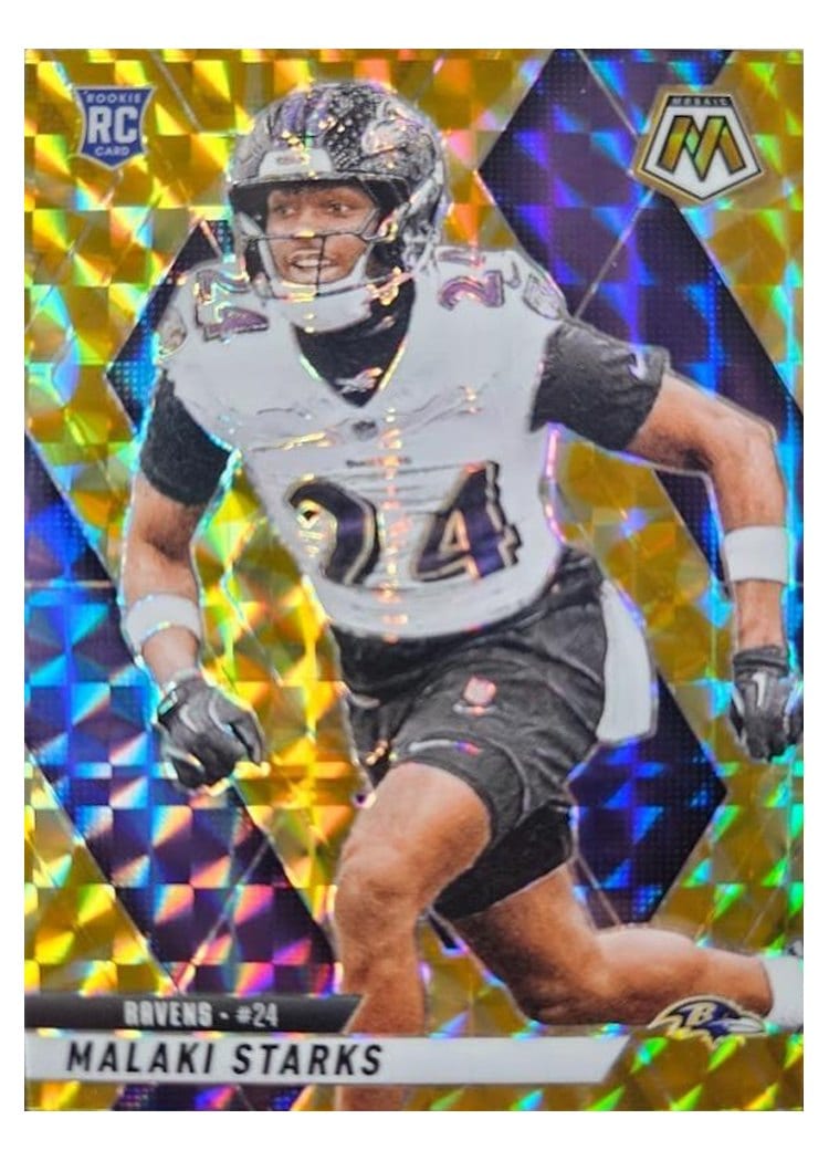 2025 Panini Mosaic Base Set Malaki Starks #347 card