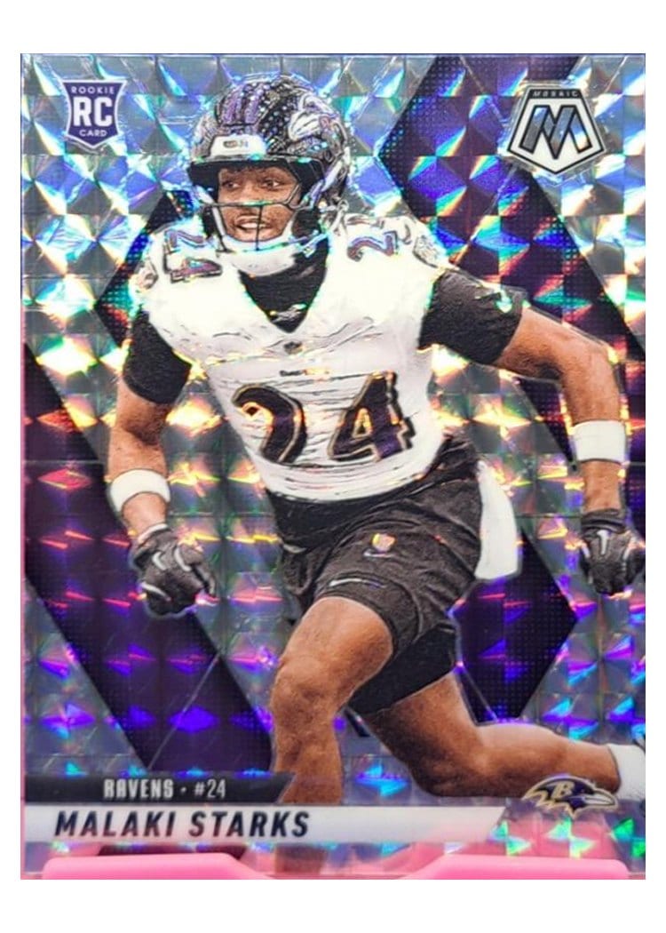 2025 Panini Mosaic Base Set Malaki Starks #347 card