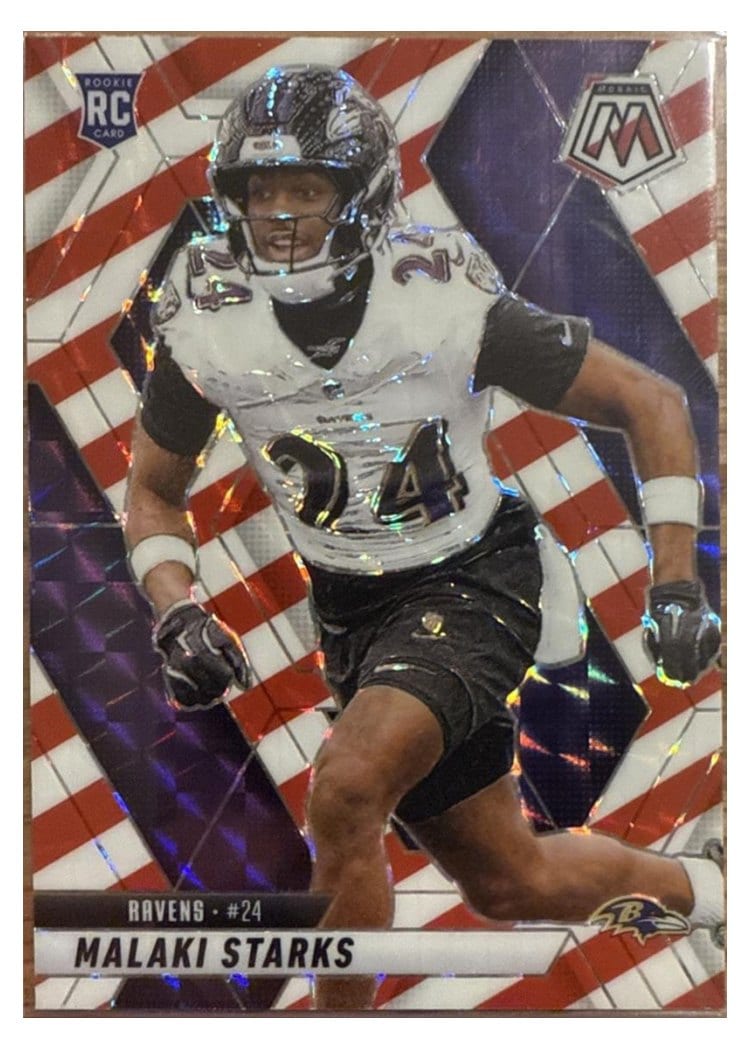 2025 Panini Mosaic Base Set Malaki Starks #347 card