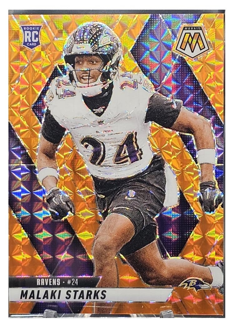 2025 Panini Mosaic Base Set Malaki Starks #347 card