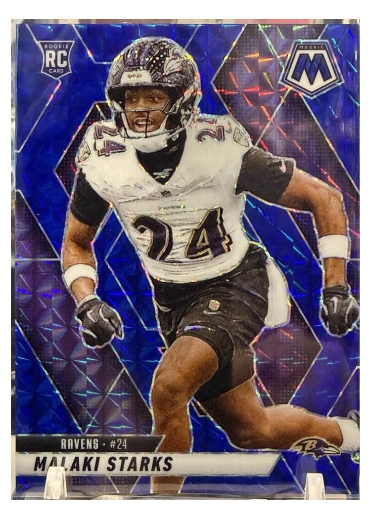2025 Panini Mosaic Base Set Malaki Starks #347 card