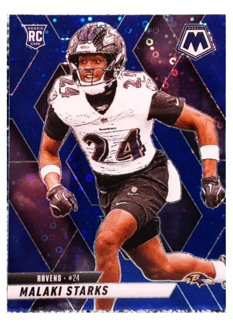 2025 Panini Mosaic Base Set Malaki Starks #347 card
