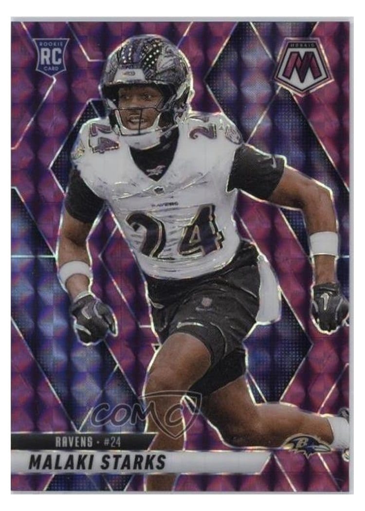 2025 Panini Mosaic Base Set Malaki Starks #347 card