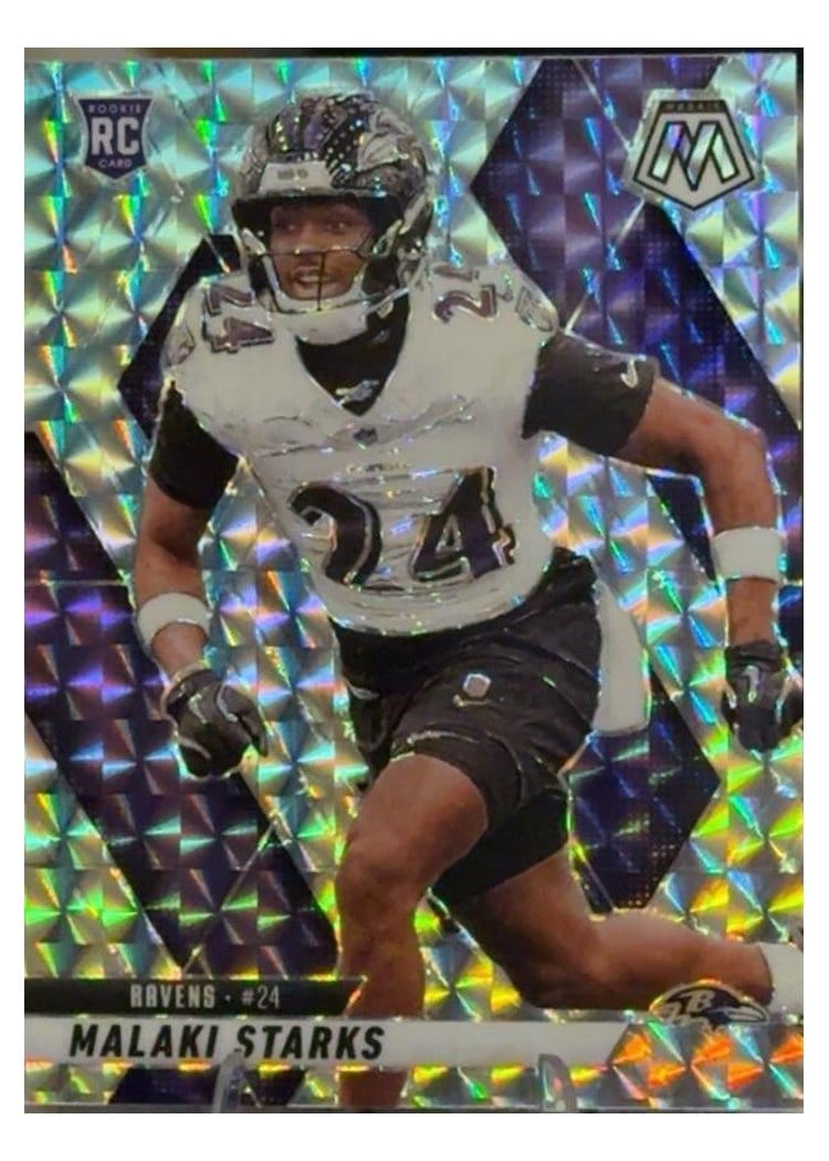 2025 Panini Mosaic Base Set Malaki Starks #347 card