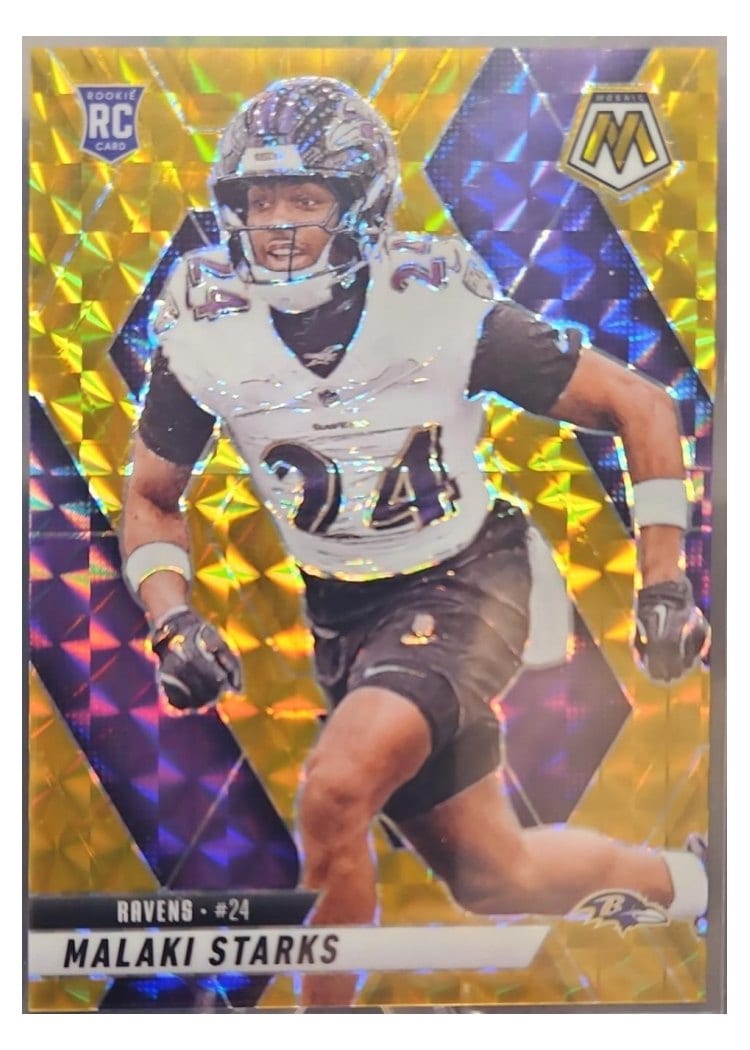 2025 Panini Mosaic Base Set Malaki Starks #347 card