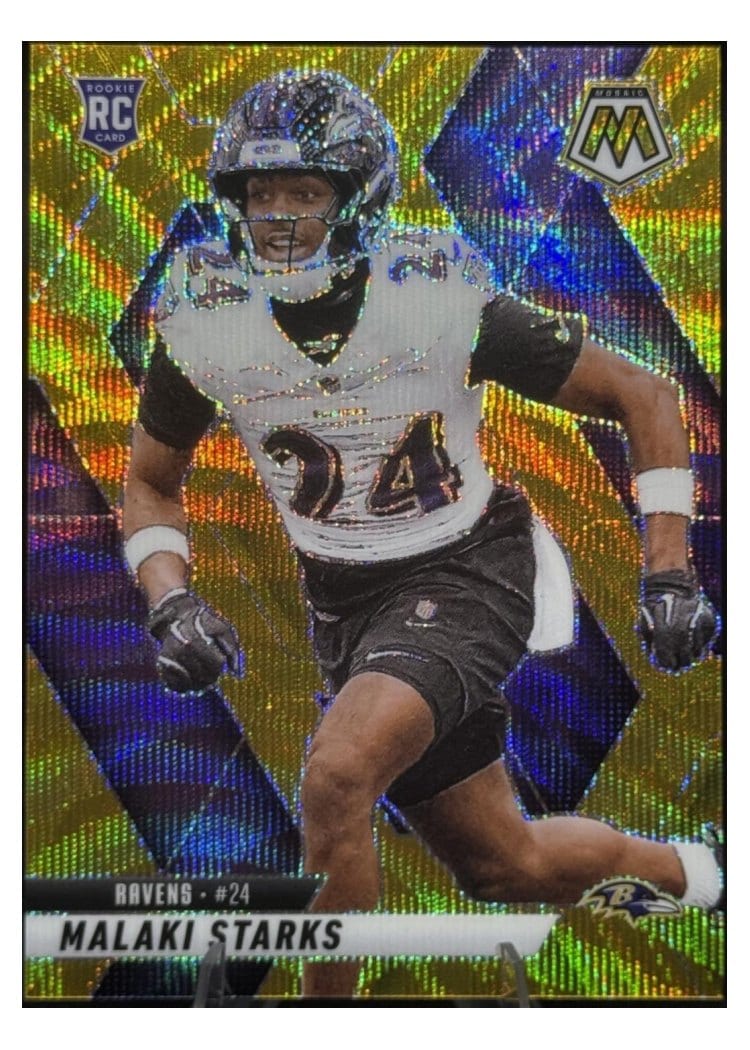 2025 Panini Mosaic Base Set Malaki Starks #347 card