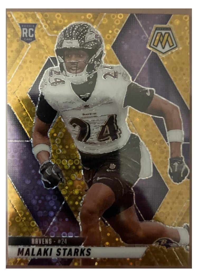2025 Panini Mosaic Base Set Malaki Starks #347 card