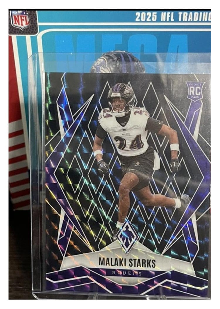 2025 Panini Phoenix Base Set Malaki Starks #195 card
