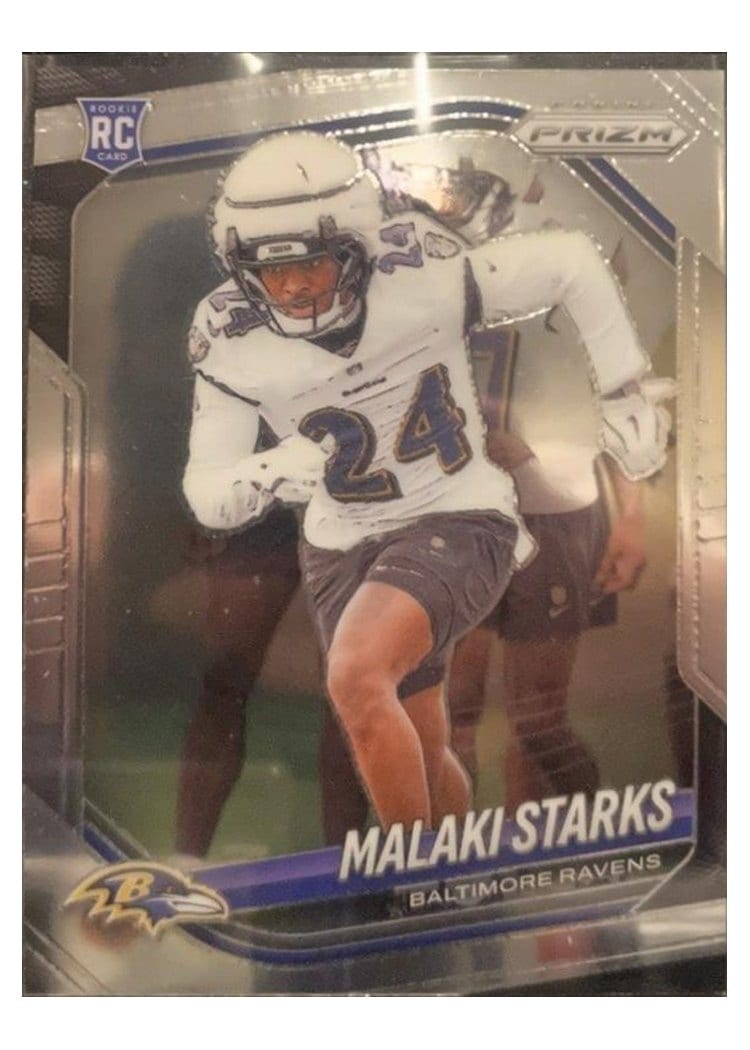 2025 Panini Prizm Base Set Malaki Starks #310 card