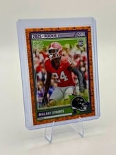 2025 Score-A-Treat Base Rookies Pumpkin Malaki Starks #24 card