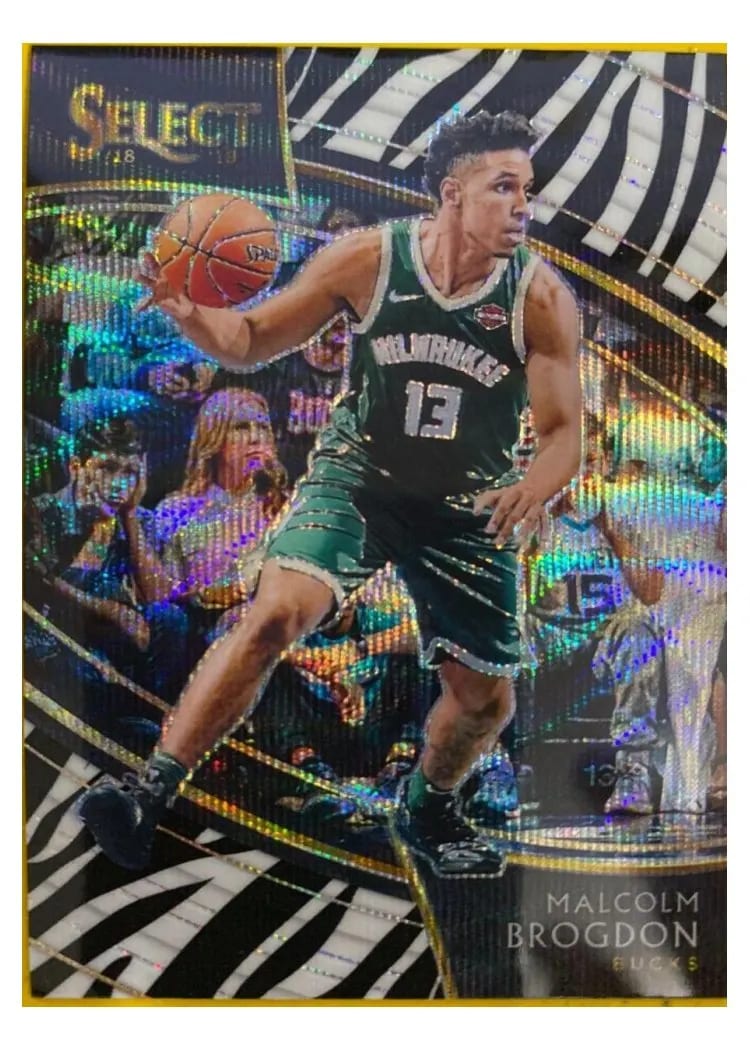 2018 Panini Select Malcolm Brogdon #204 card