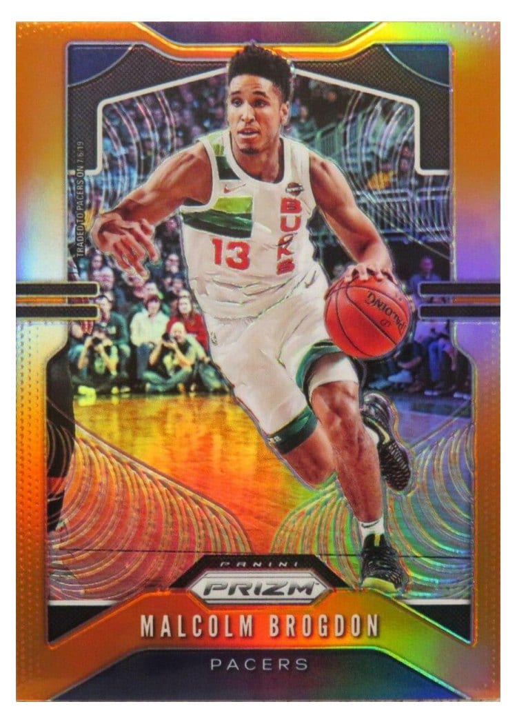2019-20 Panini Prizm Base Set Malcolm Brogdon #232 card