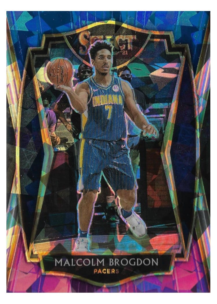 2020-21 Panini Select Base Set Malcolm Brogdon #110 card