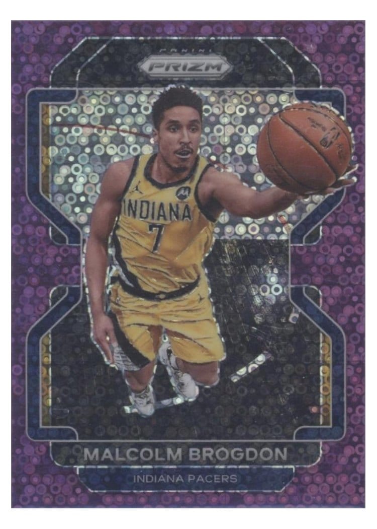 2021-22 Panini Prizm Base Set Malcolm Brogdon #135 card