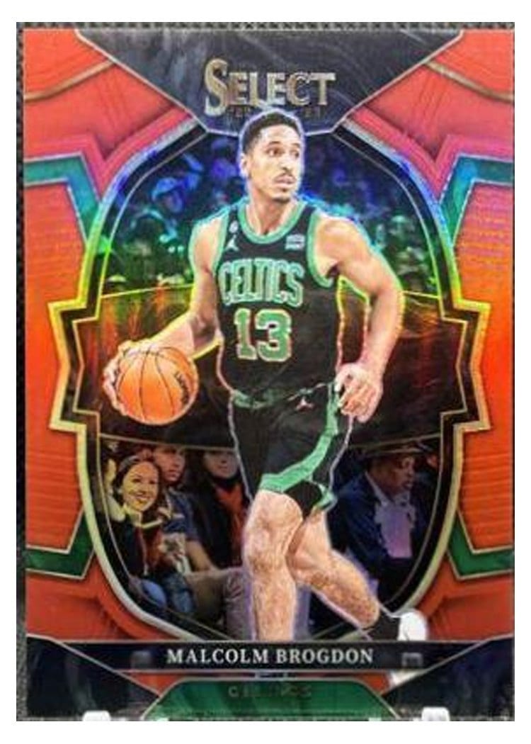2022-23 Panini Select Base Set Malcolm Brogdon Red Prizm #11 card