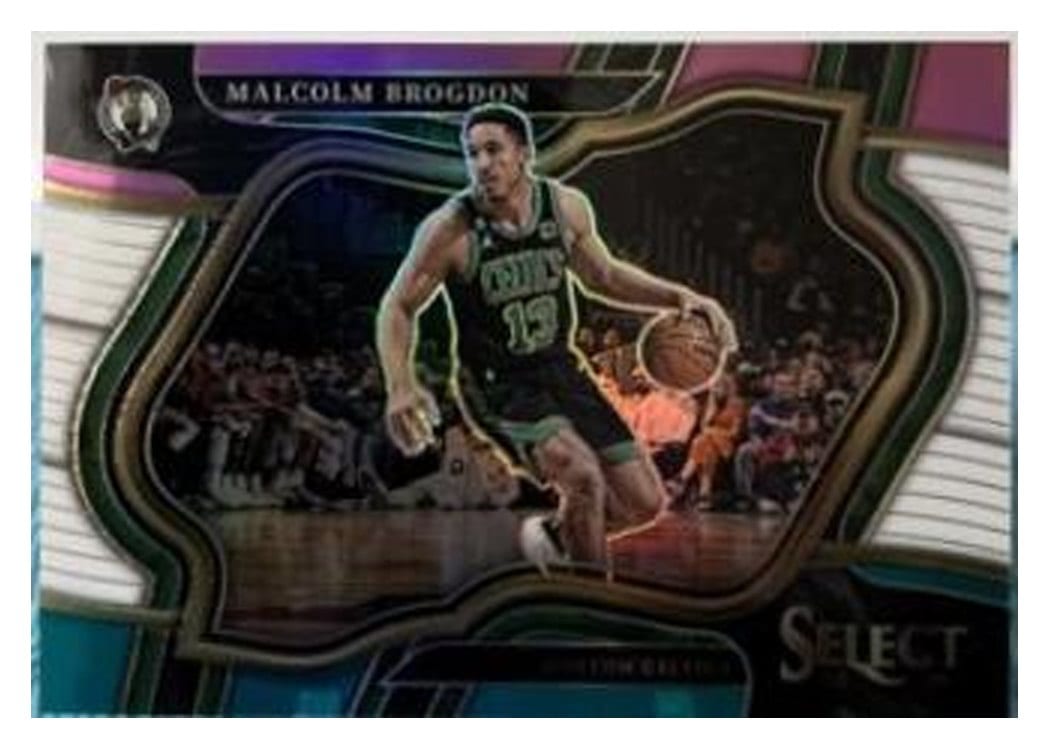 2022-23 Panini Select Base Set Malcolm Brogdon Teal White Pink Prizm #211 card