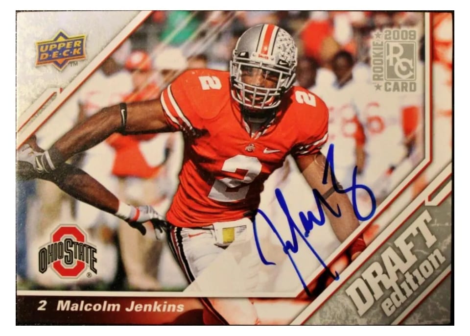 2009 Upper Deck Draft Edition Malcolm Jenkins #71 card