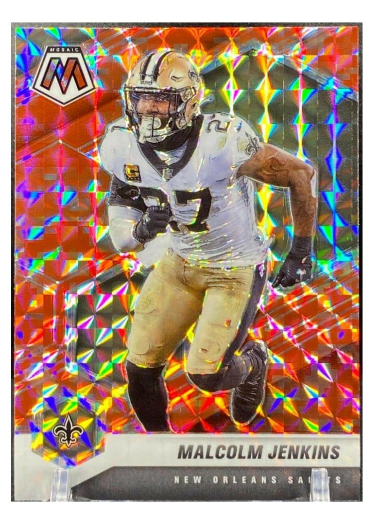 2021 Panini Mosaic Base Set Malcolm Jenkins #148 card