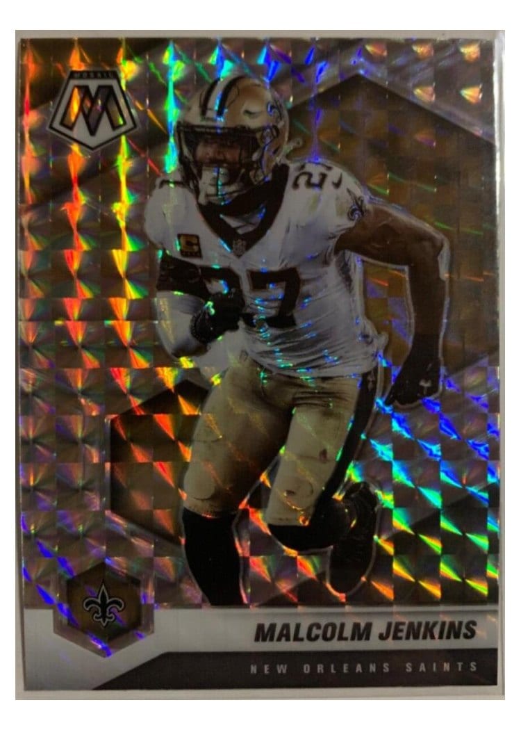 2021 Panini Mosaic Base Set Malcolm Jenkins #148 card
