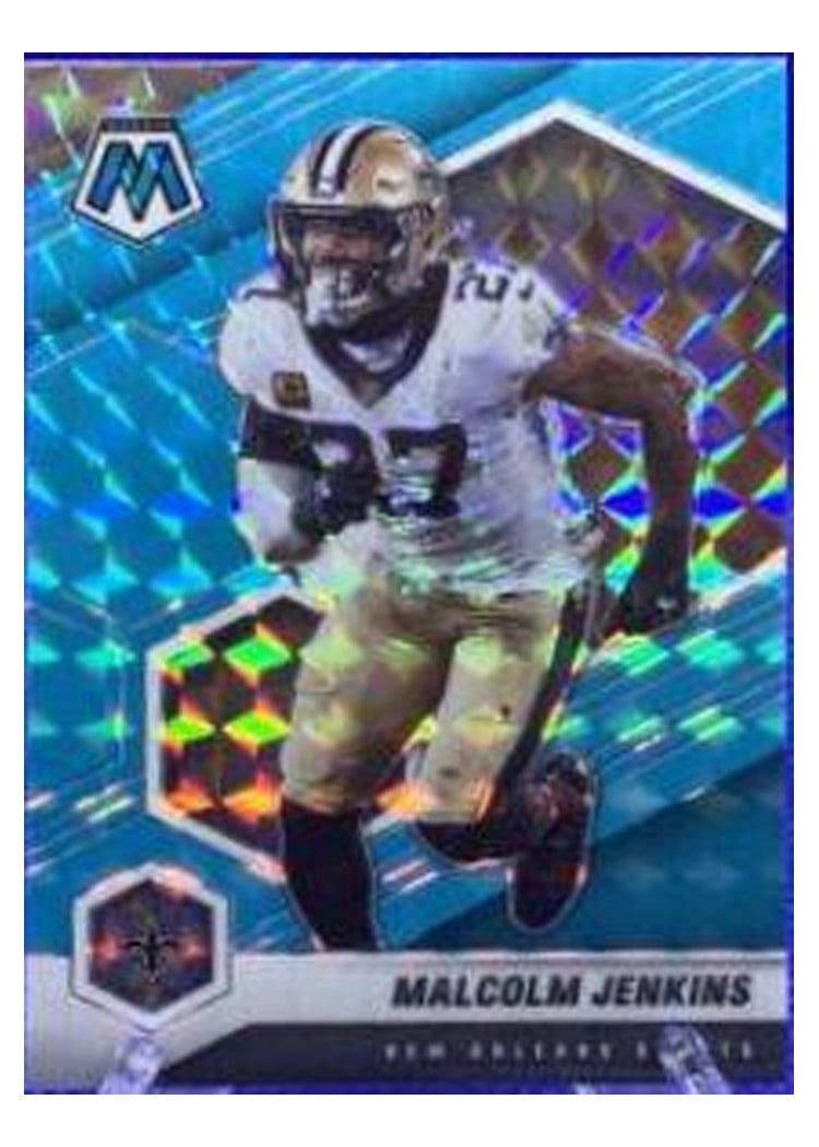 2021 Panini Mosaic Base Set Malcolm Jenkins #148 card