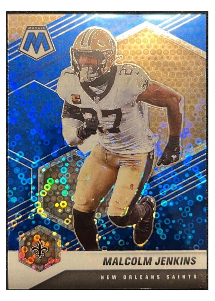2021 Panini Mosaic Base Set Malcolm Jenkins #148 card