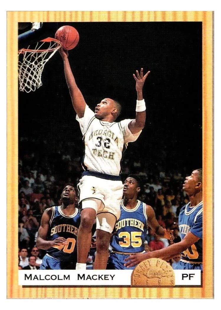1993 Classic Draft Picks Malcolm Mackey #49 card