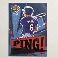 2024 Panini Prospect Edition Ping! Malcolm Moore #8 card