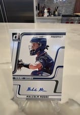 2025 Donruss Next Day Autographs Malcolm Moore #ND-MM