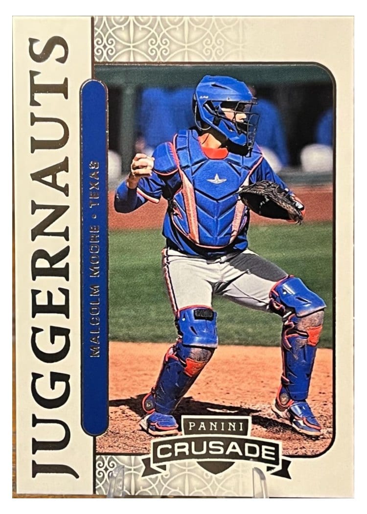 2025 Panini Crusade Juggernauts Malcolm Moore #5 card