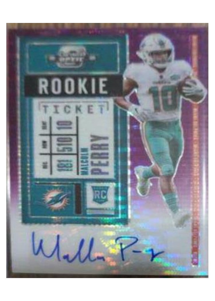 2020 Panini Contenders Optic Base Set Malcolm Perry #200 card