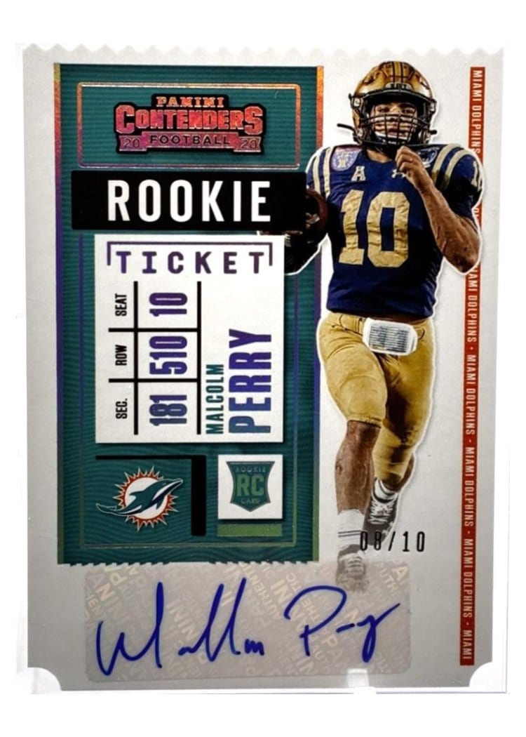 2020 Panini Contenders Optic Base Set Malcolm Perry #200 card
