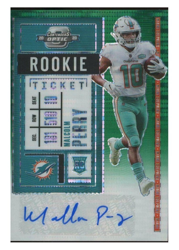 2020 Panini Contenders Optic Base Set Malcolm Perry #200 card