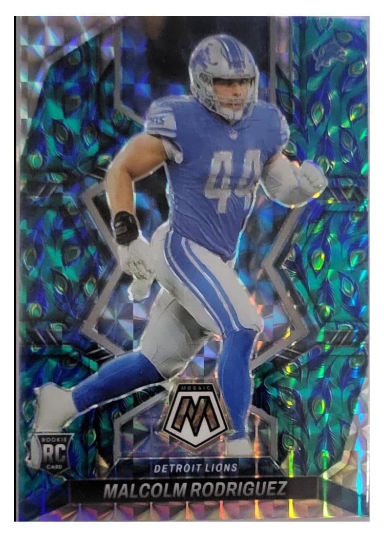 2022 Panini Mosaic Base Set Malcolm Rodriguez #400 card