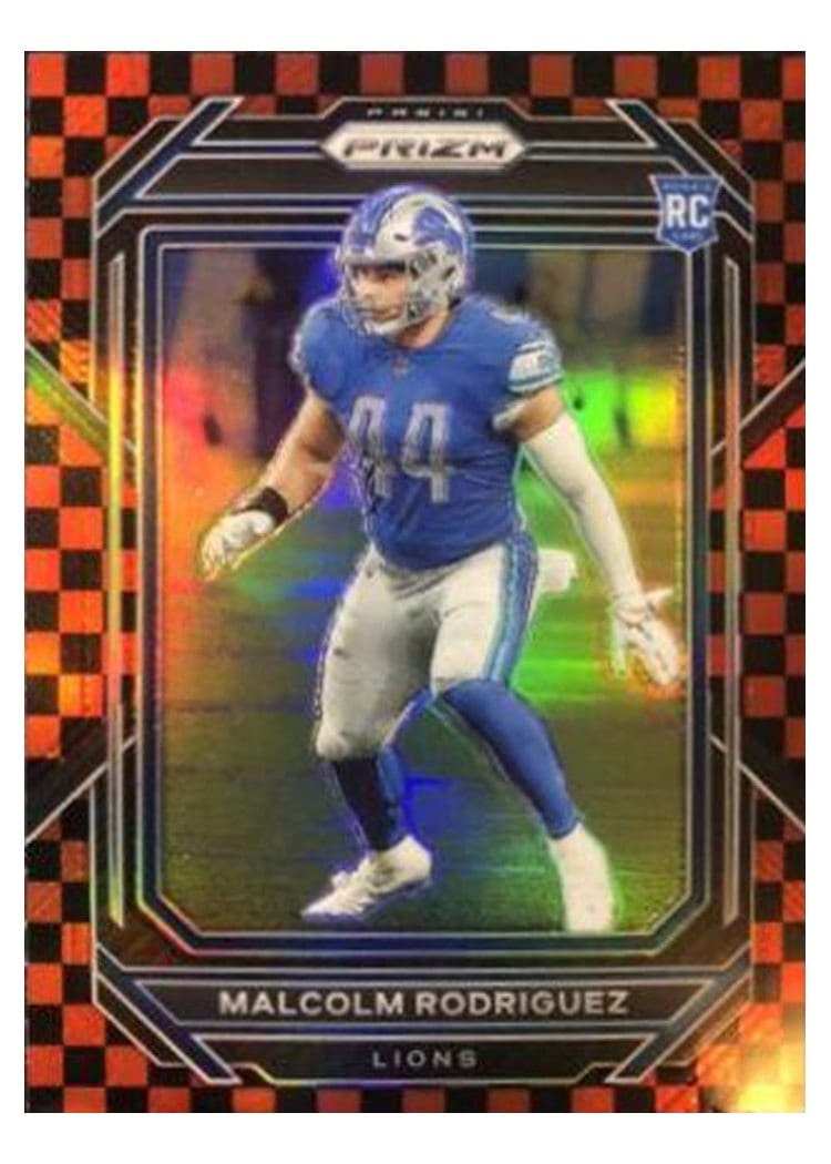 2022 Panini Prizm Base Set Malcolm Rodriguez #350 card