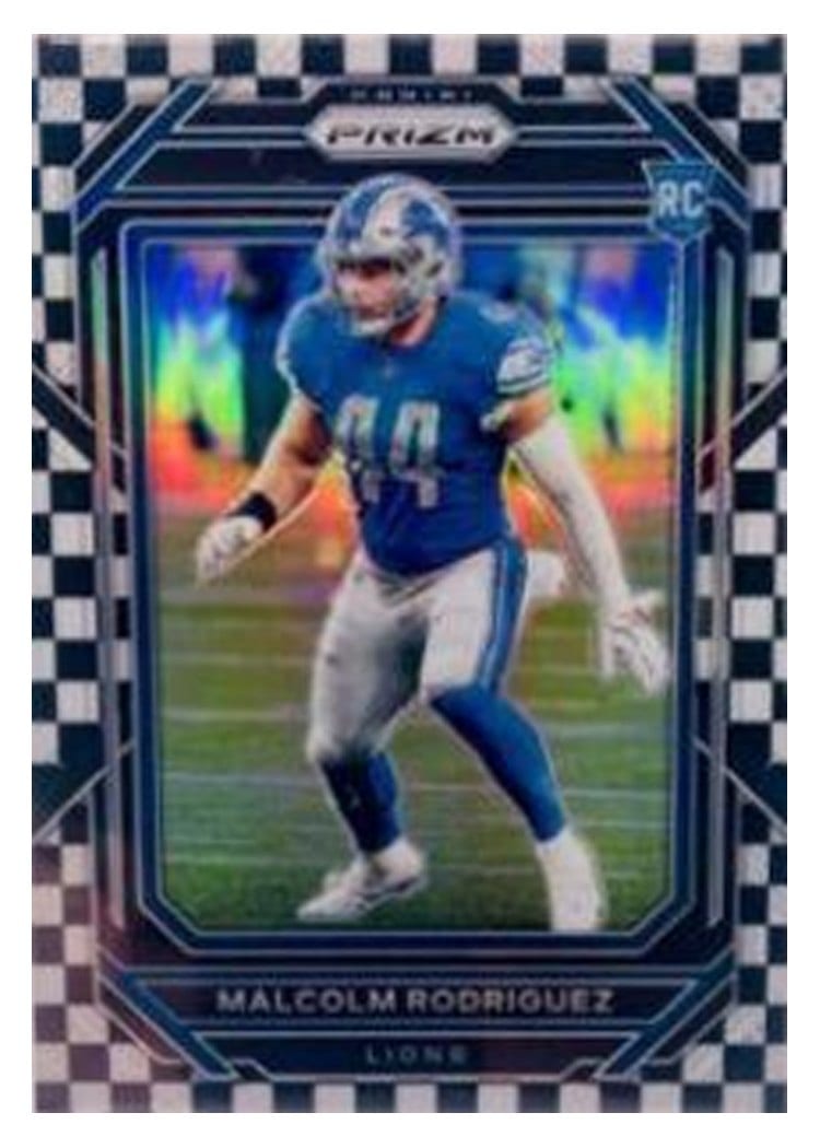 2022 Panini Prizm Base Set Malcolm Rodriguez #350 card