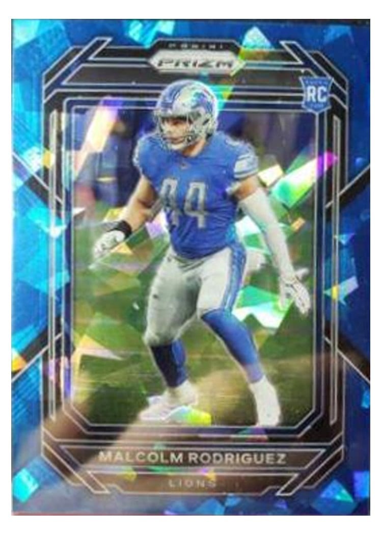 2022 Panini Prizm Base Set Malcolm Rodriguez #350 card