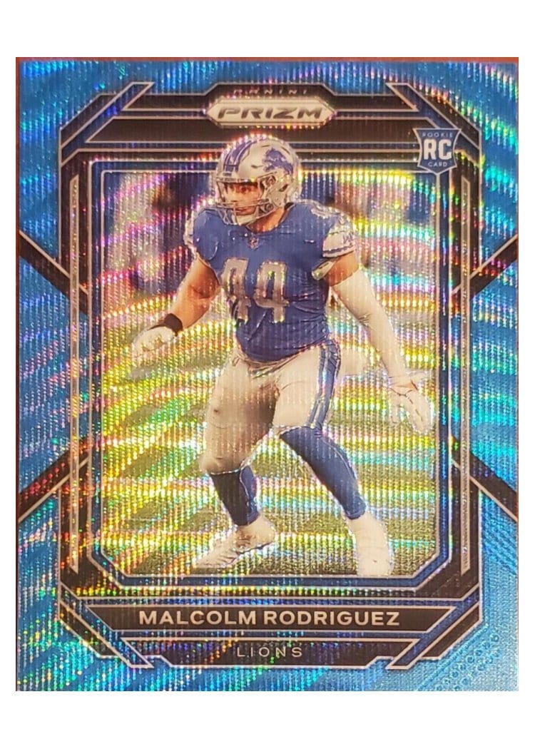 2022 Panini Prizm Base Set Malcolm Rodriguez #350 card