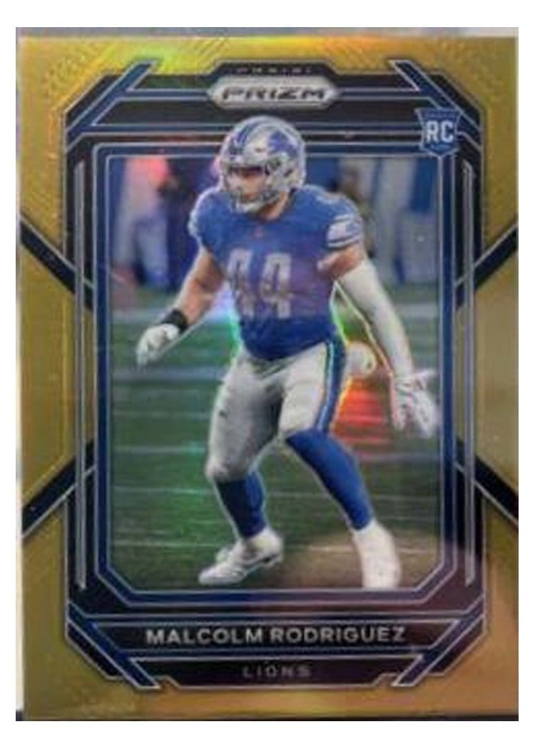 2022 Panini Prizm Base Set Malcolm Rodriguez #350 card