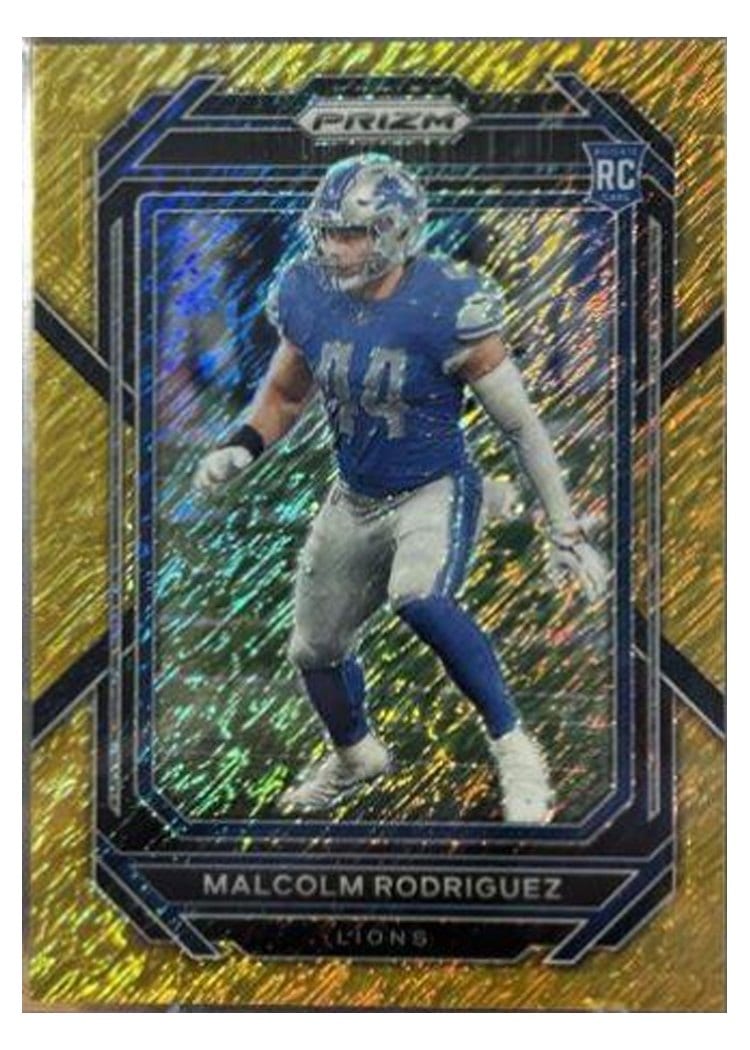 2022 Panini Prizm Base Set Malcolm Rodriguez #350 card
