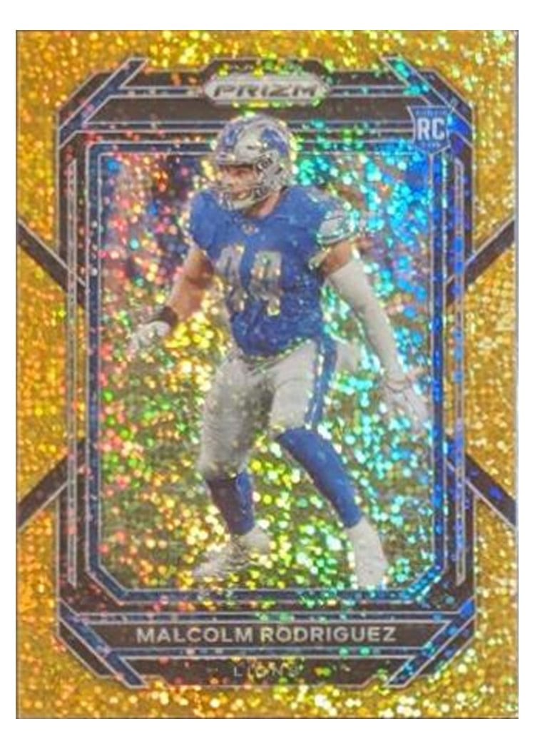 2022 Panini Prizm Base Set Malcolm Rodriguez #350 card