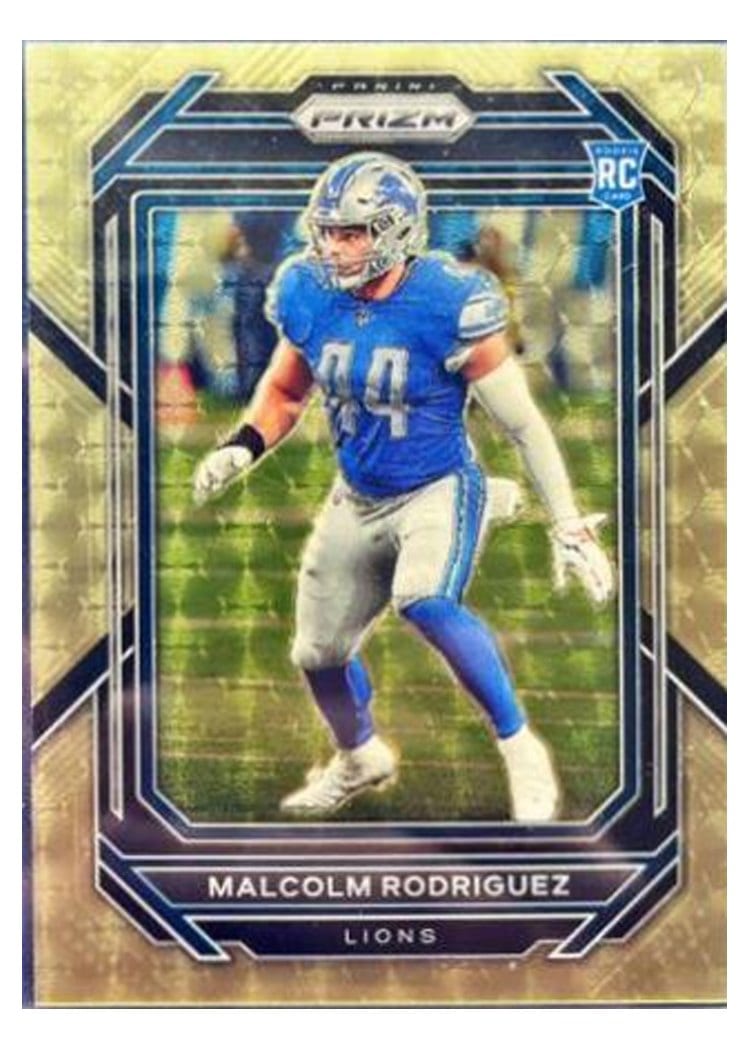 2022 Panini Prizm Base Set Malcolm Rodriguez #350 card