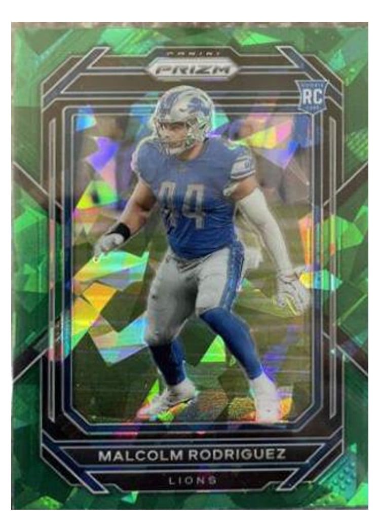 2022 Panini Prizm Base Set Malcolm Rodriguez #350 card