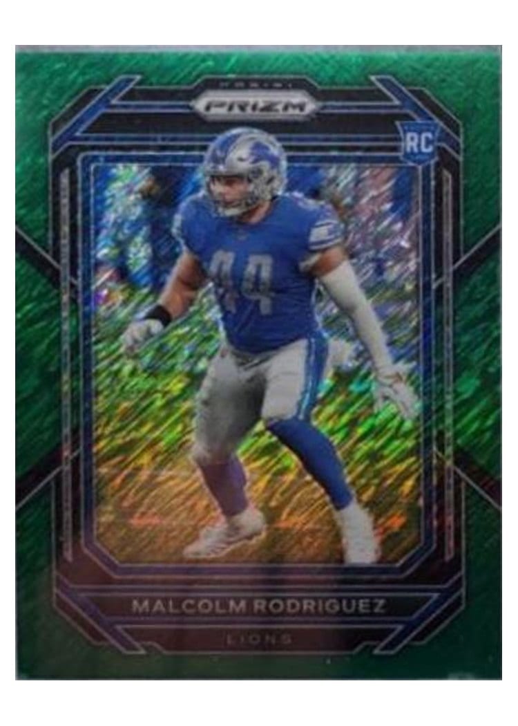 2022 Panini Prizm Base Set Malcolm Rodriguez #350 card