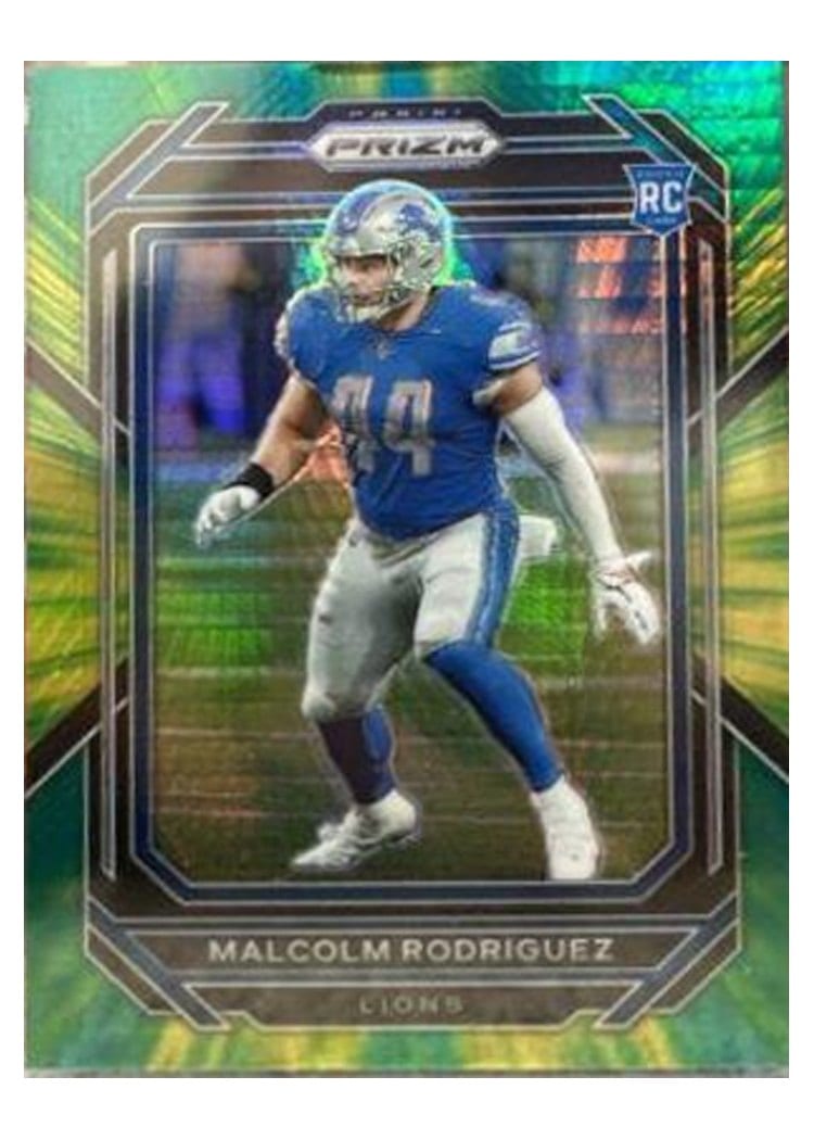 2022 Panini Prizm Base Set Malcolm Rodriguez #350 card