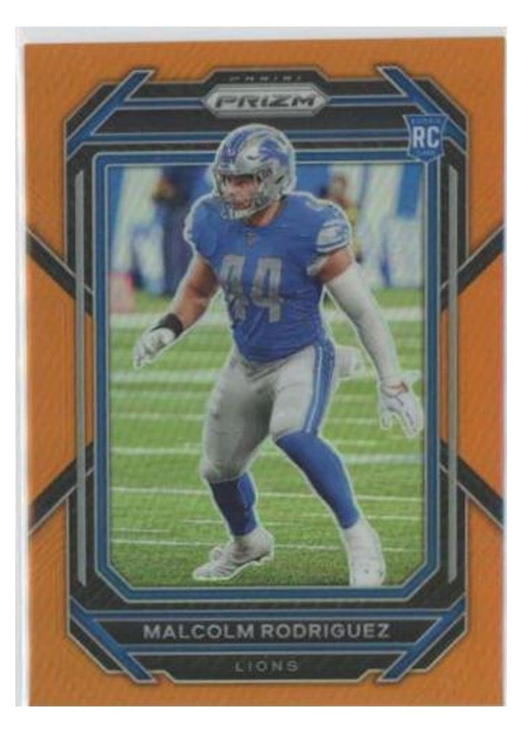 2022 Panini Prizm Base Set Malcolm Rodriguez #350 card