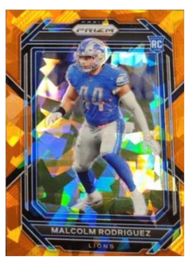 2022 Panini Prizm Base Set Malcolm Rodriguez #350 card