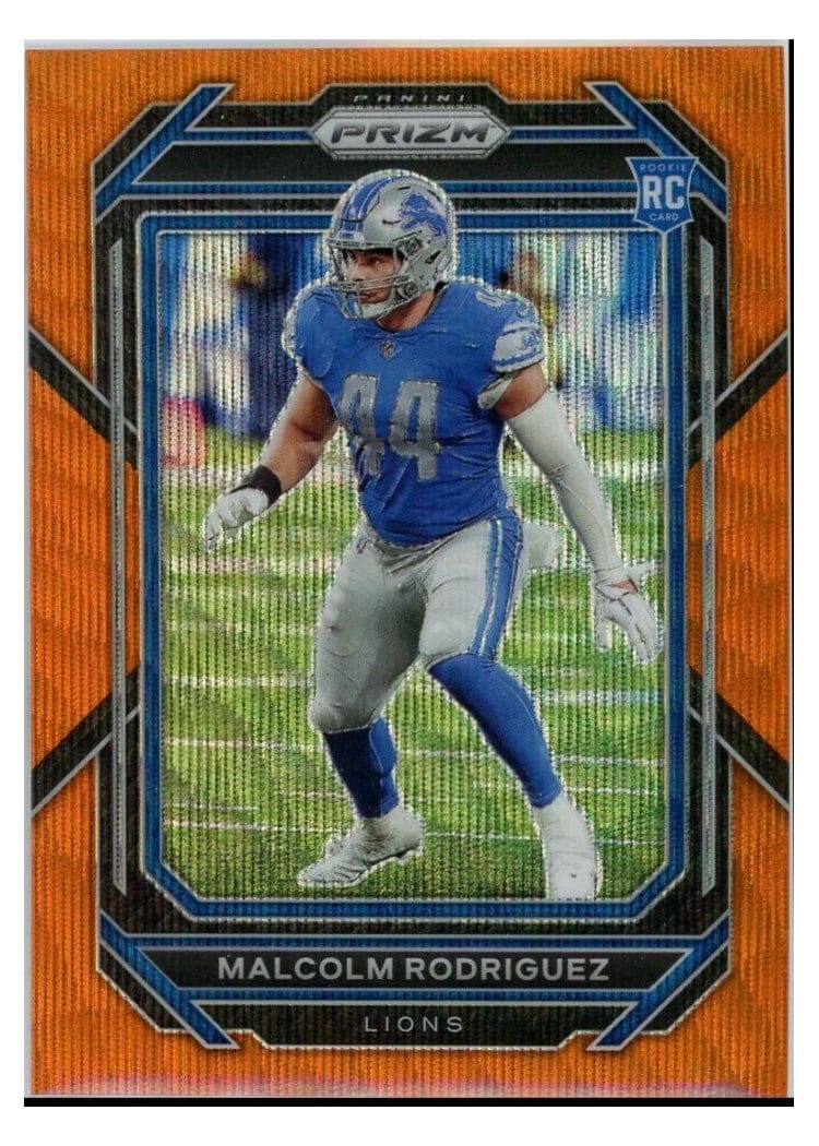 2022 Panini Prizm Base Set Malcolm Rodriguez #350 card
