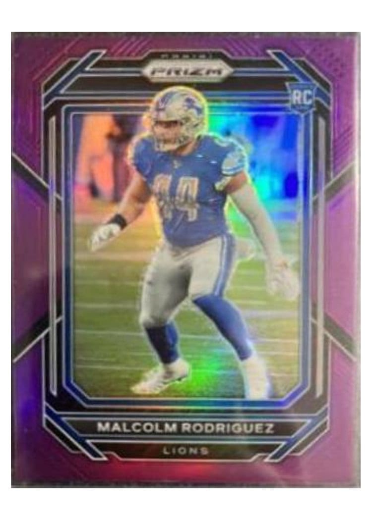 2022 Panini Prizm Base Set Malcolm Rodriguez #350 card